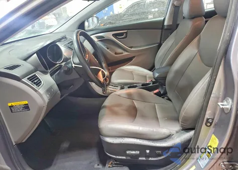2013 Hyundai Elantra Gls из США, поврежденный, VIN KMHDH4AE7DU703147